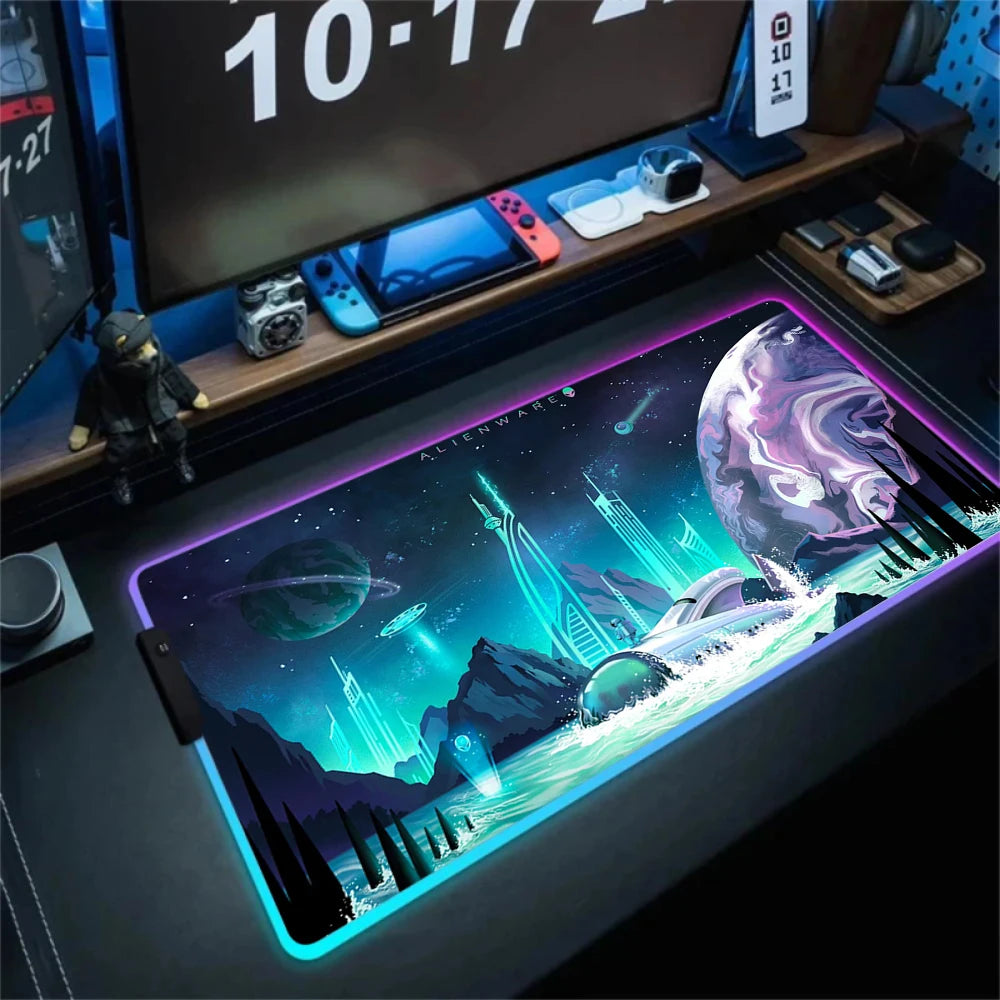 RGB Gaming Mouse Pad – LED Oversized Desk Mat