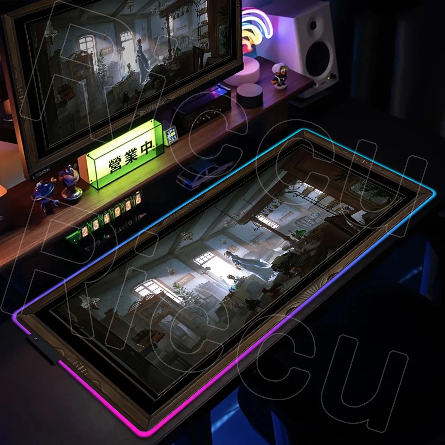 RGB XXL LED Gaming Mouse Pad – Multi-Color Desk Mat