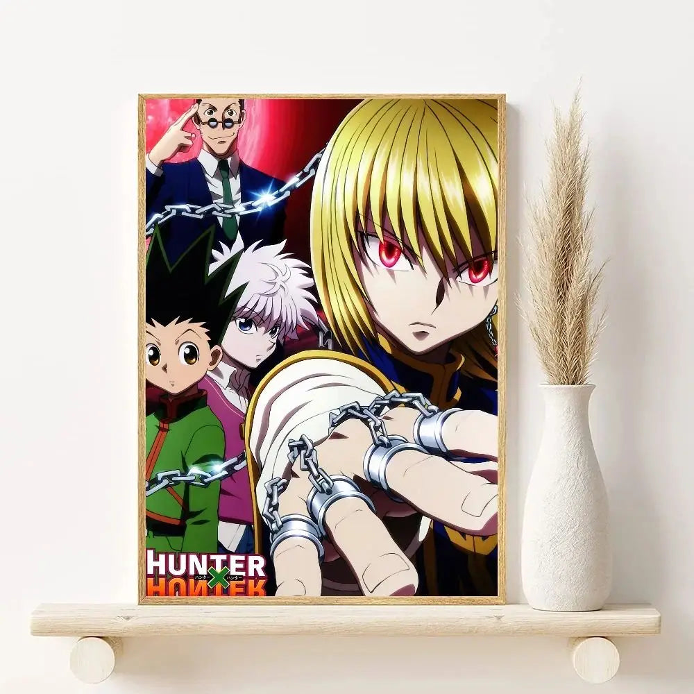 The Hunter’s Legacy Collection: Aesthetic Hunter x Hunter Canvas Art