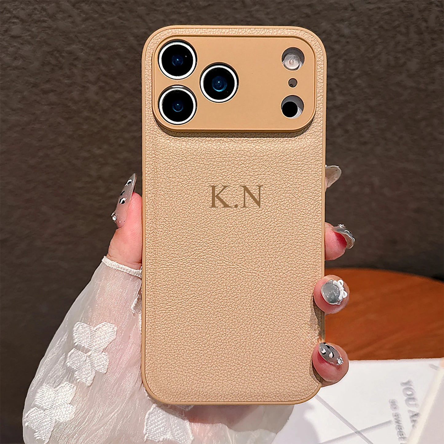 The Heritage Series: Custom Hot Stamped Leather Case