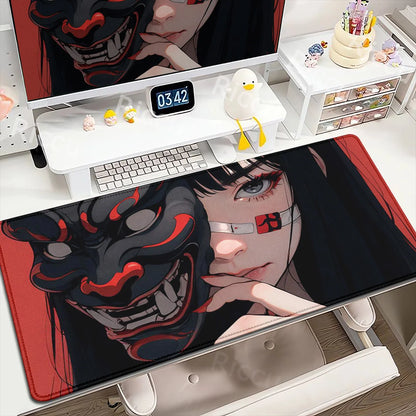 The Oni Ronin Collection: Premium Extra-Large Samurai Anime Gaming Desk Mat