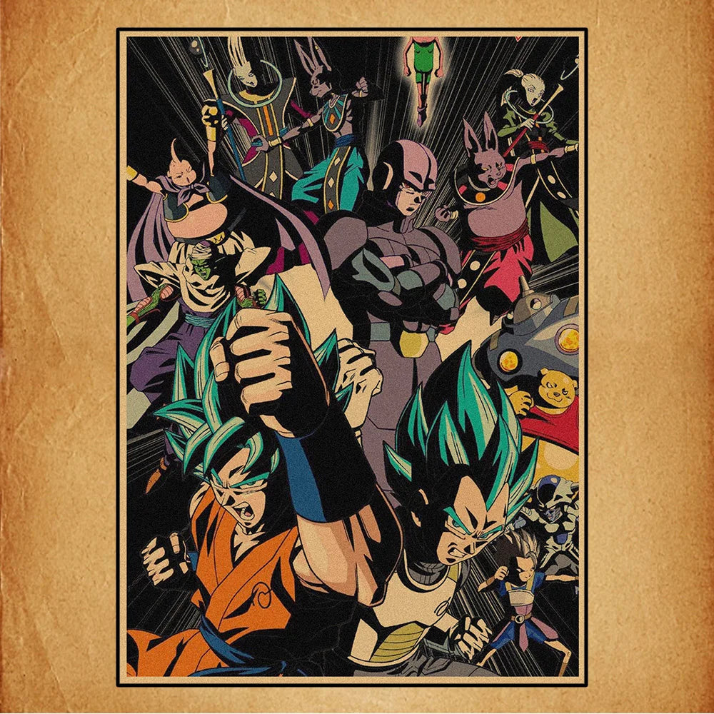 Dragon Ball Canvas Wall Art Poster
