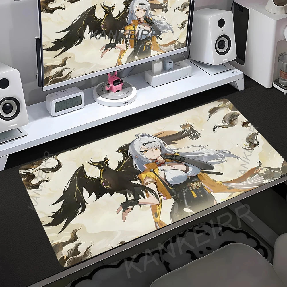 Anime Gaming Mouse Pad Large - XXL Desk Mat with Lock Edge