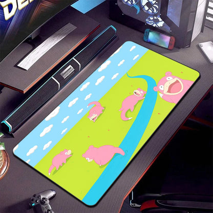 Anime Art Gaming Mouse Pad – Non-Slip, Waterproof Desk Mat