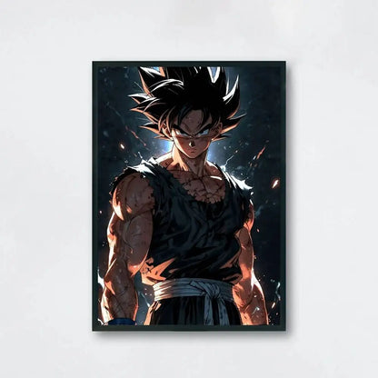 Dragon Ball Anime Canvas Poster – Goku & Vegeta Wall Art