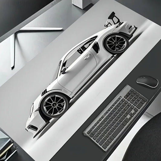 Sports Car XXL Gaming Mouse Pad – Anti-Slip Desk Mat