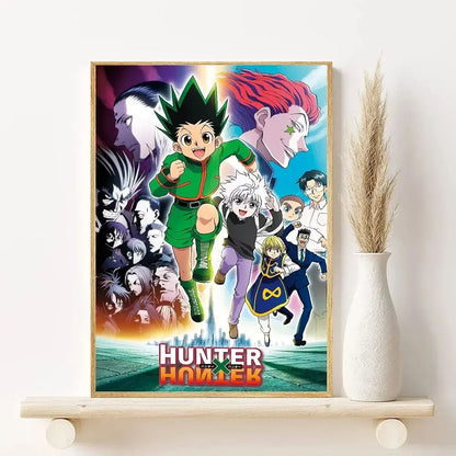 The Hunter’s Legacy Collection: Aesthetic Hunter x Hunter Canvas Art