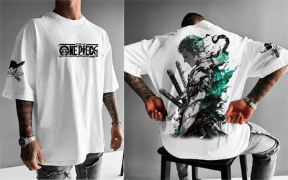 One Piece Ace Anime Graphic T-Shirt