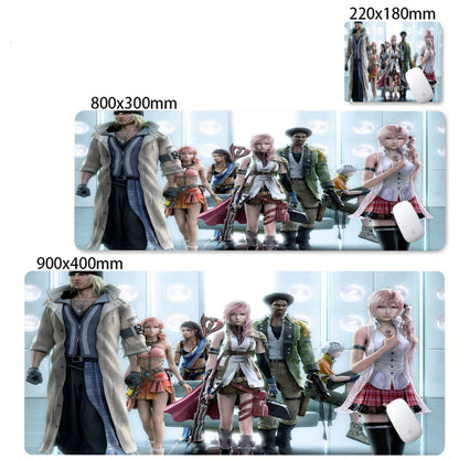 Anime Gaming Mouse Pad XXL - Large Desk Mat with Stitched Edges