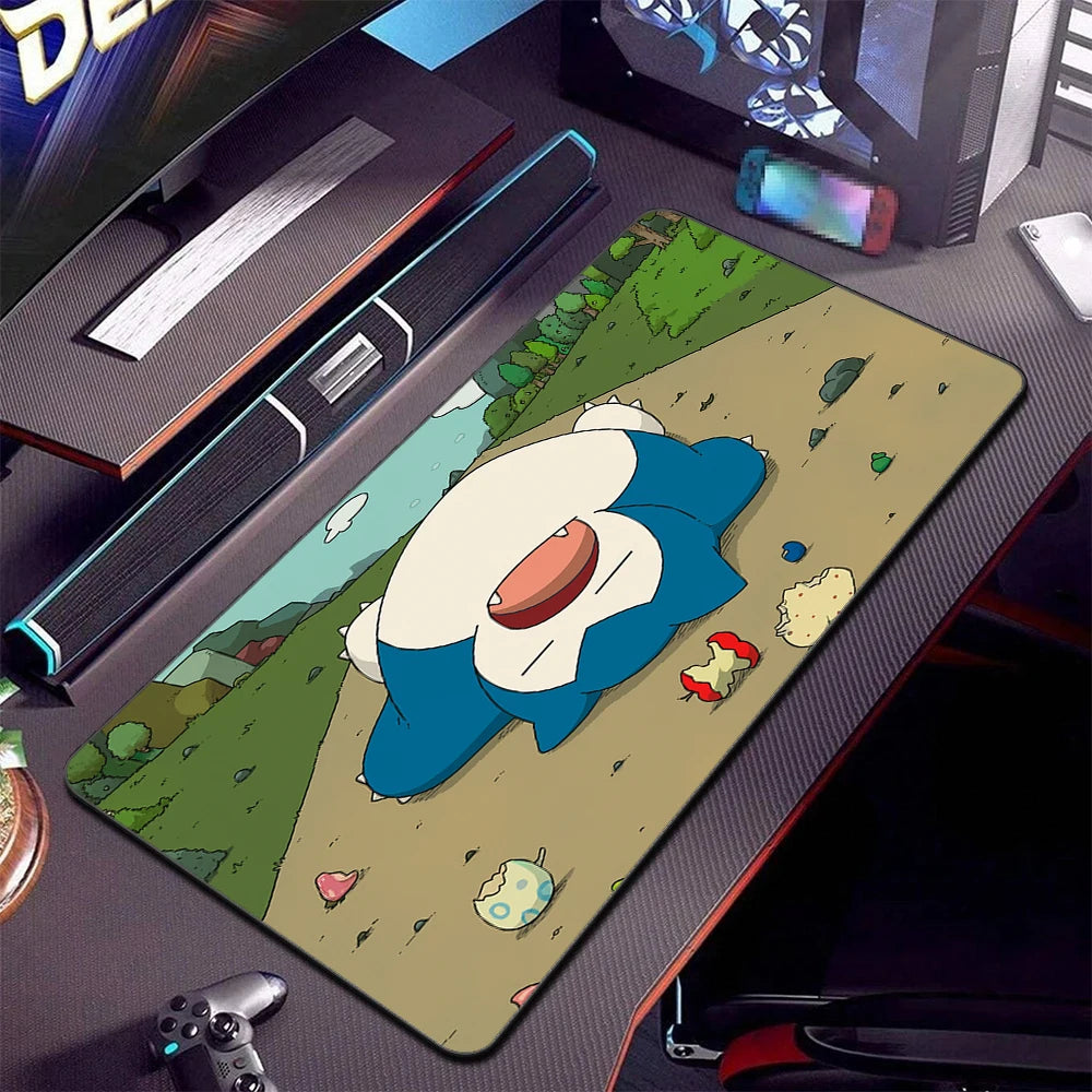 Anime Art Gaming Mouse Pad – Non-Slip, Waterproof Desk Mat