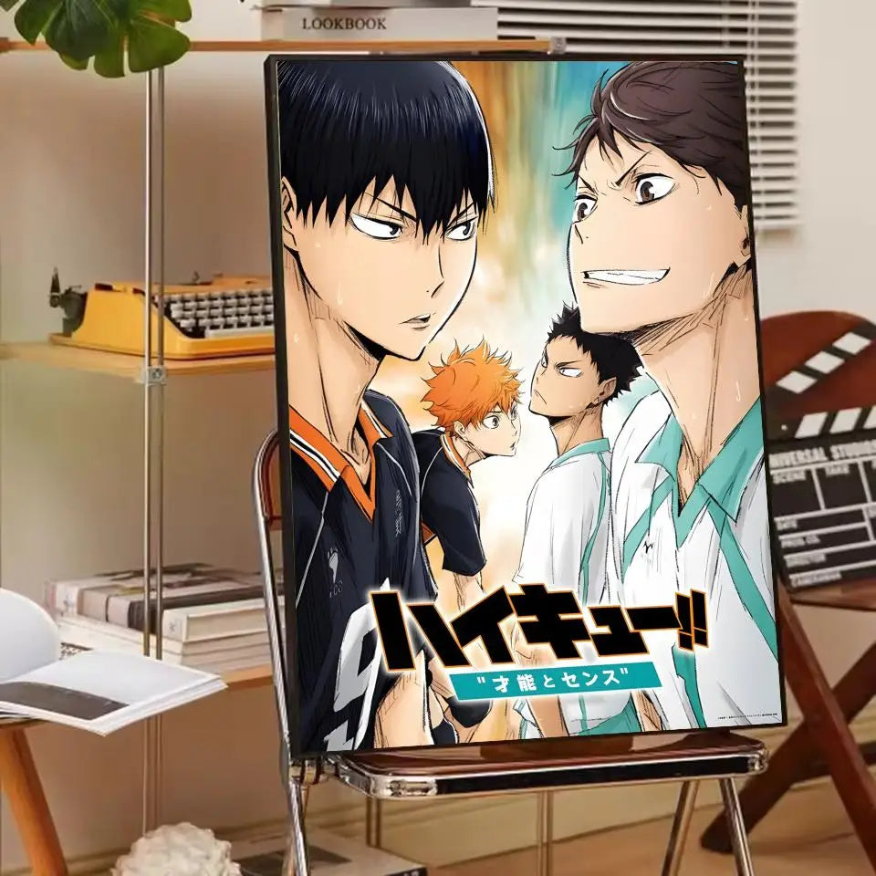 The Collector's Series: High-Definition Haikyuu Canvas Art
