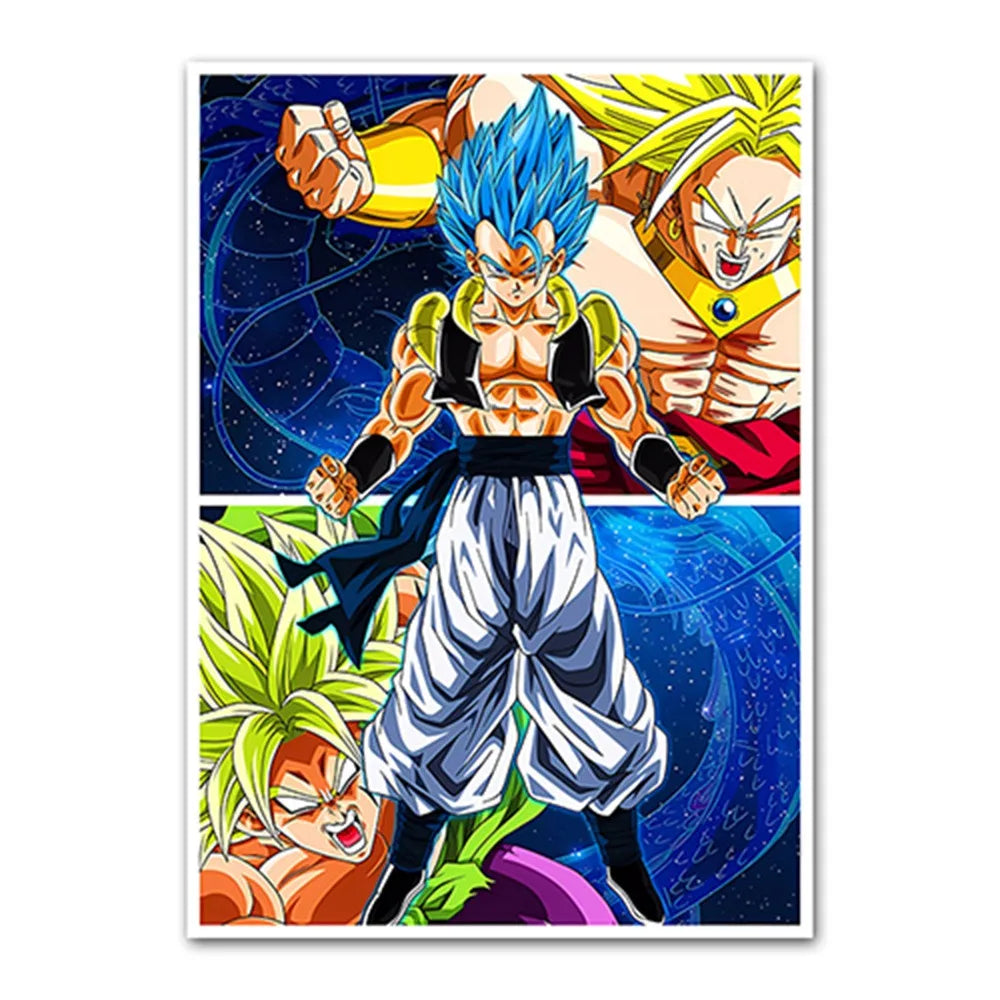 Dragon Ball All Characters Canvas Poster