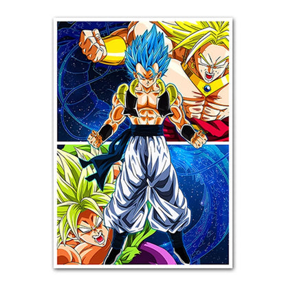 Dragon Ball All Characters Canvas Poster