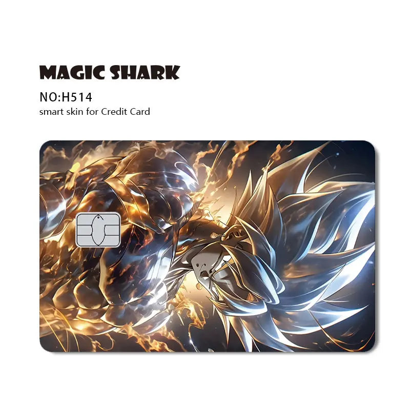 The Galactic Warrior Holographic Card Skin