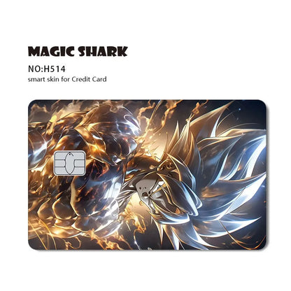 The Galactic Warrior Holographic Card Skin
