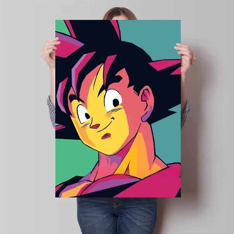 Dragon Ball Anime Poster – Super Saiyan Wall Art