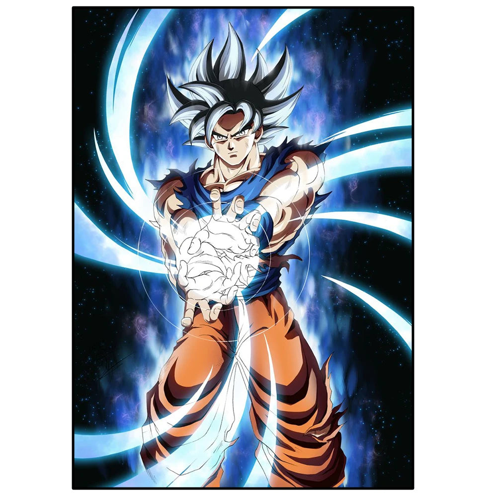 Dragon Ball Anime Poster – Goku, Vegeta & More | Canvas Wall Art