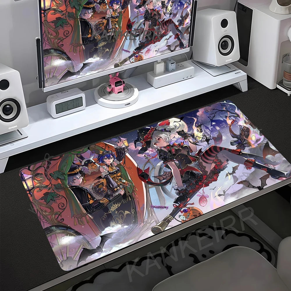 Anime Gaming Mouse Pad Large - XXL Desk Mat with Lock Edge