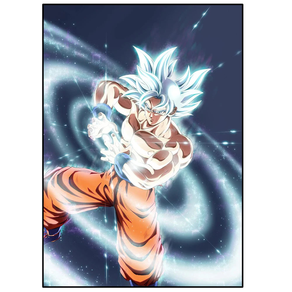 Dragon Ball Anime Poster – Goku, Vegeta & More | Canvas Wall Art