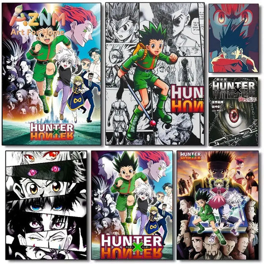 The Hunter’s Legacy Collection: Aesthetic Hunter x Hunter Canvas Art