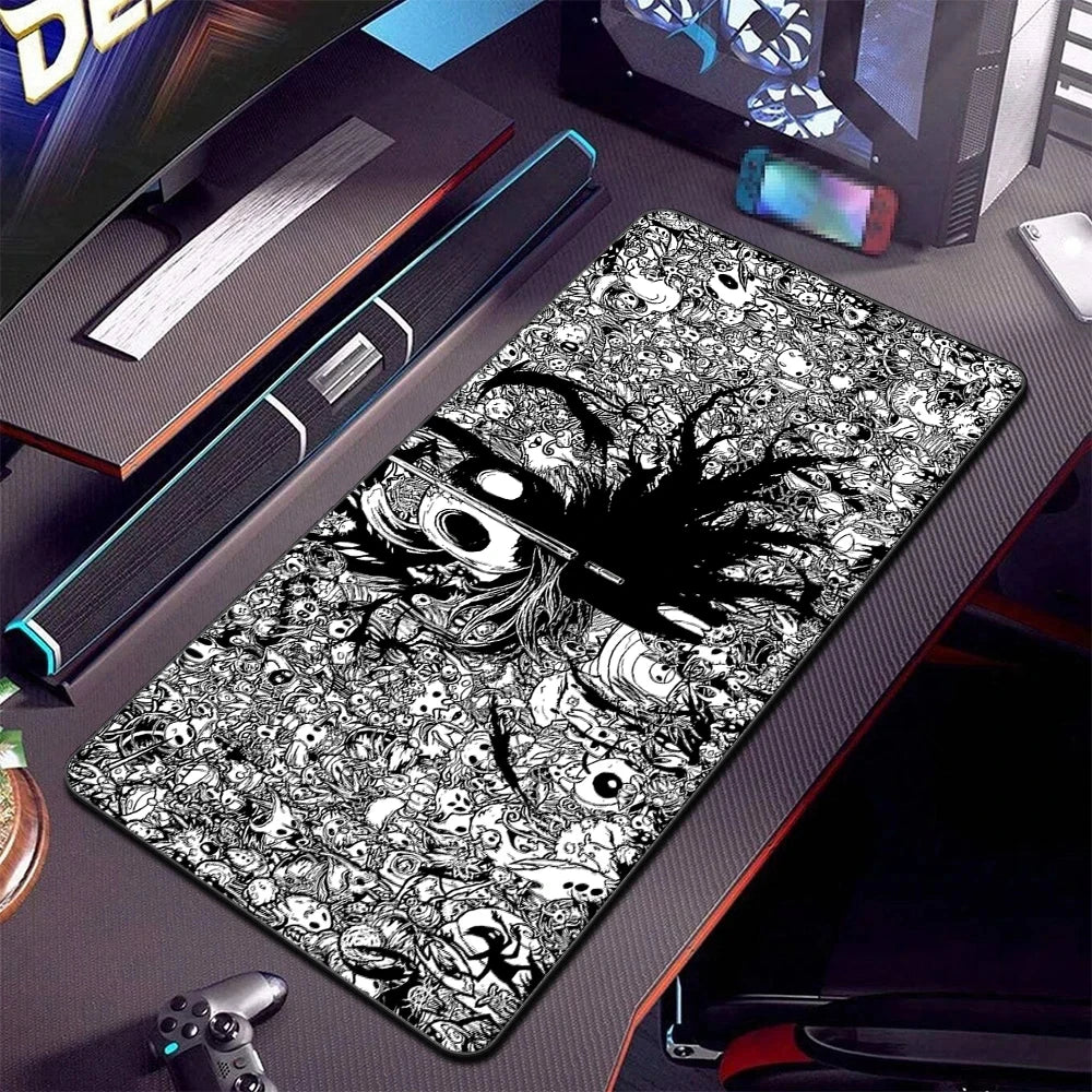 Anime Art Gaming Mouse Pad – Anti-Slip, Waterproof & Stitched Edges
