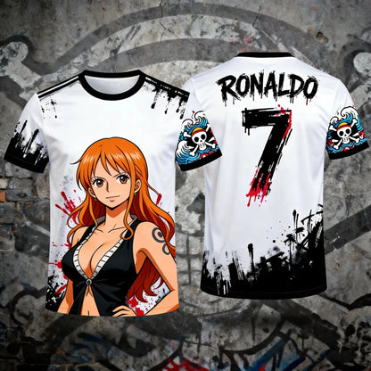 One Piece Luffy Anime Costume T-Shirt