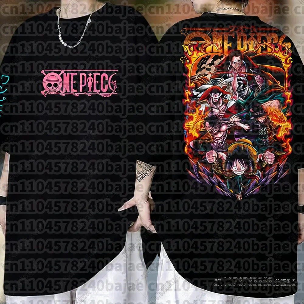 One Piece Anime T-Shirt – Luffy Graphic Tee