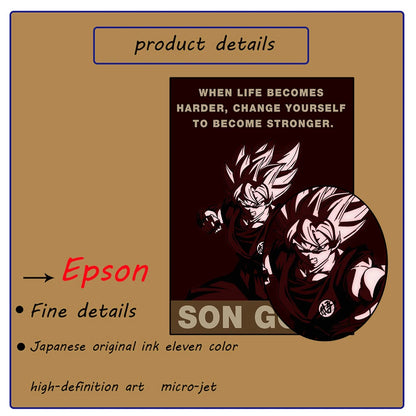 Dragon Ball Z Anime Posters – Goku, Vegeta, Broly & More