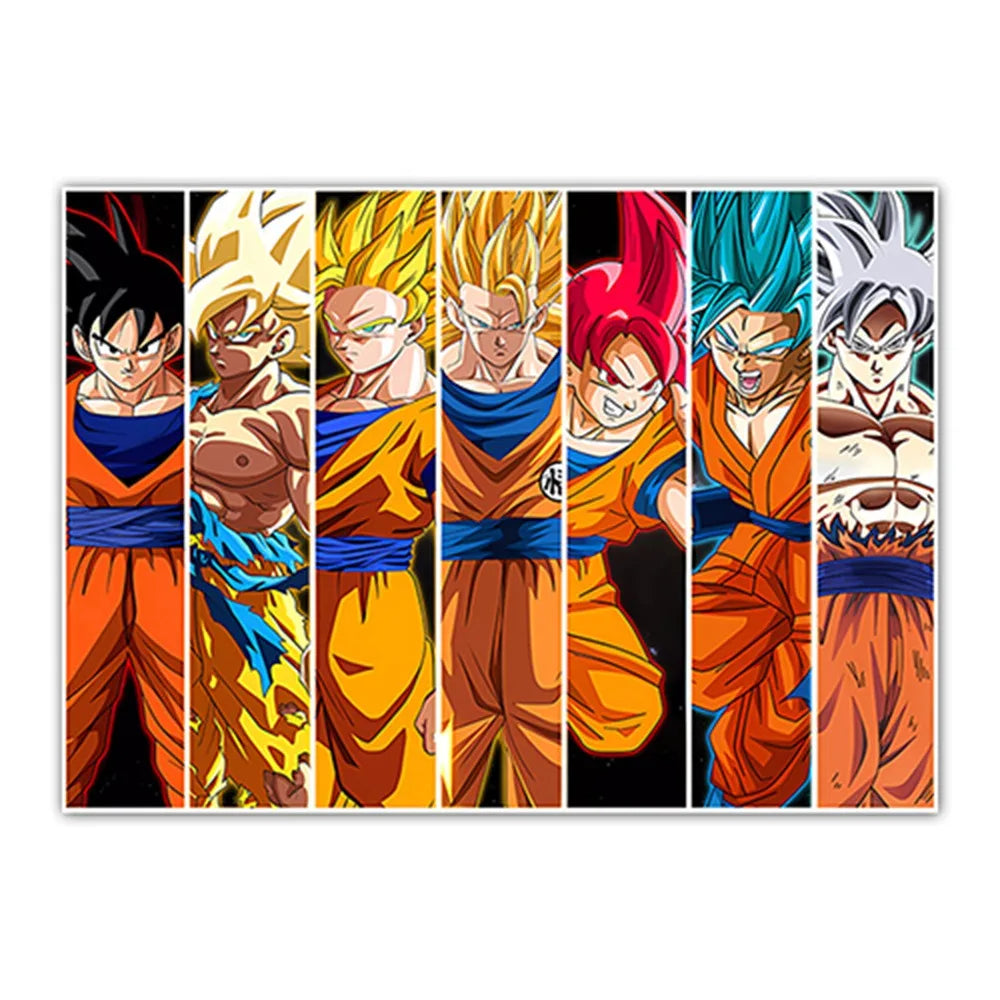 Dragon Ball All Characters Canvas Poster