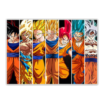 Dragon Ball All Characters Canvas Poster