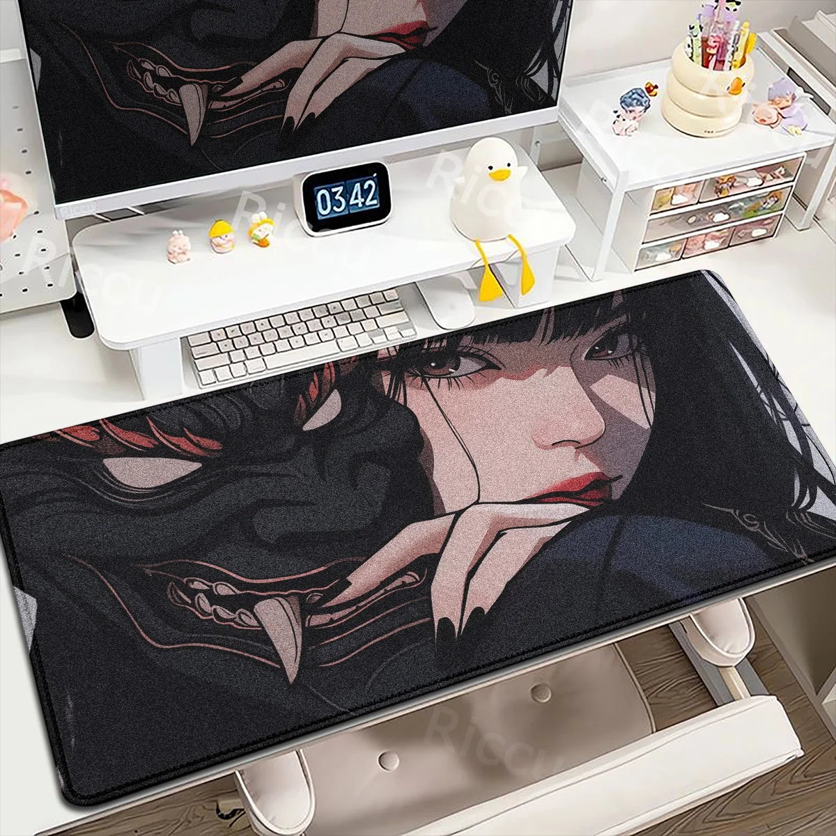The Oni Ronin Collection: Premium Extra-Large Samurai Anime Gaming Desk Mat