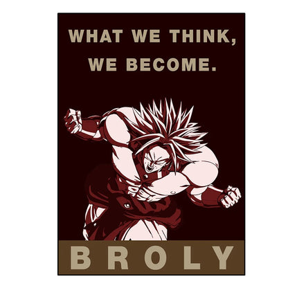 Dragon Ball Z Anime Posters – Goku, Vegeta, Broly & More