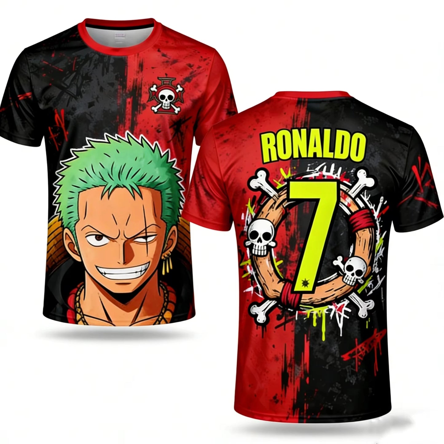 One Piece Luffy Anime Costume T-Shirt