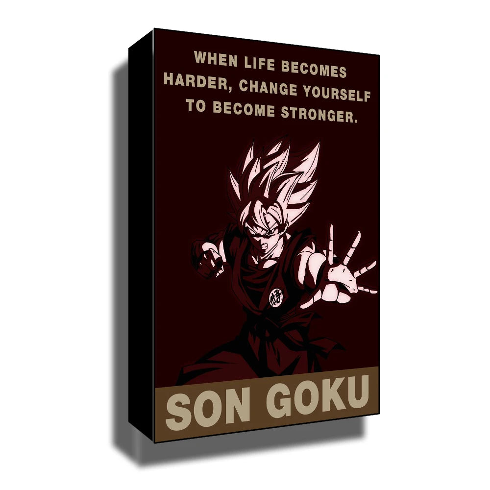 Dragon Ball Z Anime Posters – Goku, Vegeta, Broly & More