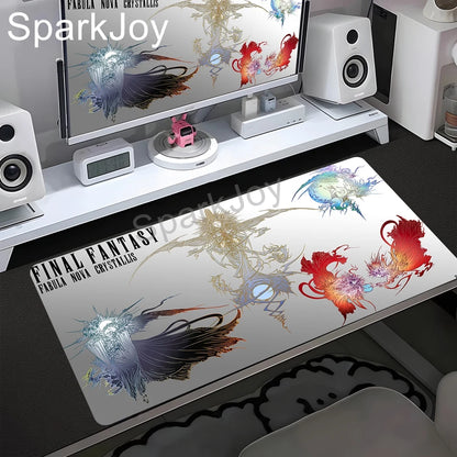 Anime Gaming Mouse Pad XXL - Large Desk Mat with Stitched Edges