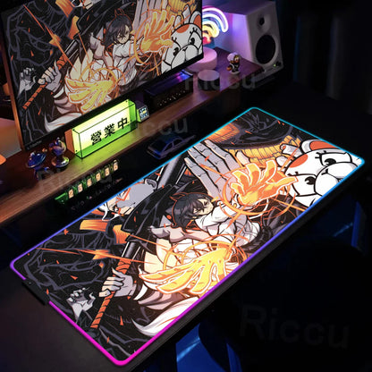 Gaming RGB: Anime Dandadan Keyboard Carpet