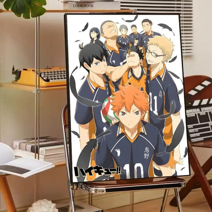 The Collector's Series: High-Definition Haikyuu Canvas Art