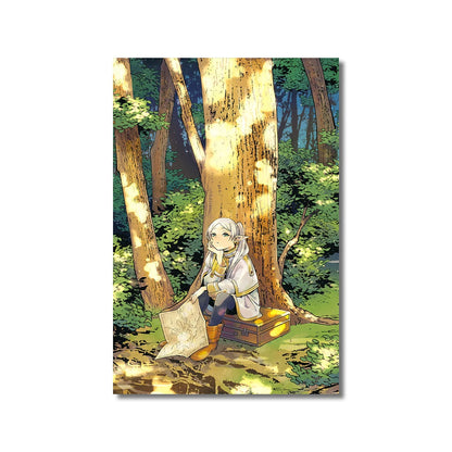 The Journey's End Collection: High-Definition Frieren Canvas Art