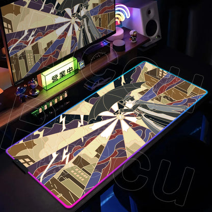 RGB XXL LED Gaming Mouse Pad – Multi-Color Desk Mat