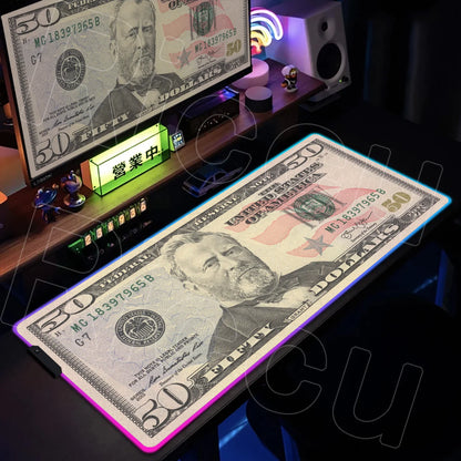 Dollar: RGB LED Mausepad