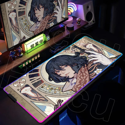 RGB XXL LED Gaming Mouse Pad – Multi-Color Desk Mat