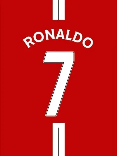 The Pitch Legends Collection: Premium Football Jersey Canvas Art