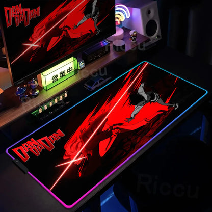 Gaming RGB: Anime Dandadan Keyboard Carpet