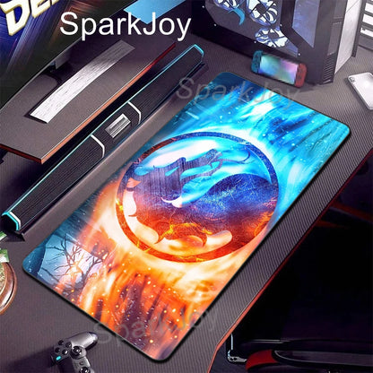 Mortal Kombat Gaming Desk Mat – Scorpion & Sub-Zero