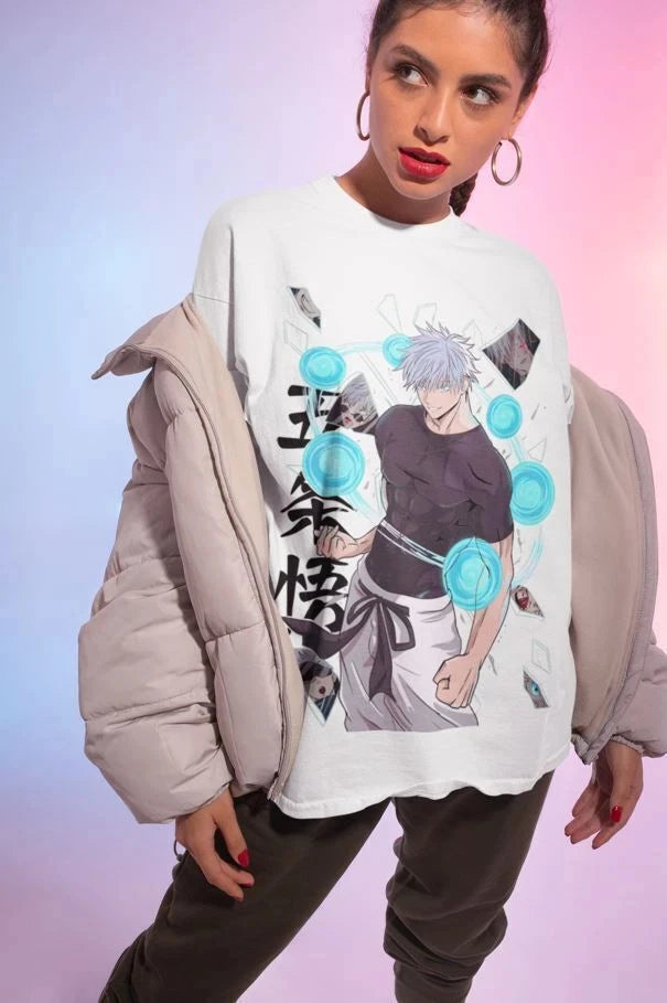 Satoru Gojo Anime Graphic Tee