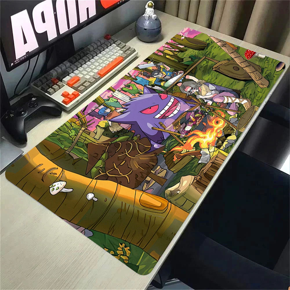 Anime Gaming Mouse Pad – Large Desk Mat with Non-Slip Base