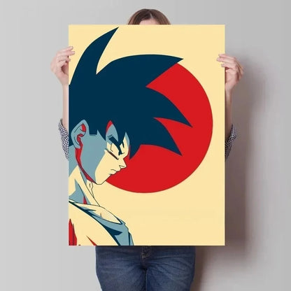 Dragon Ball Anime Poster – Super Saiyan Wall Art