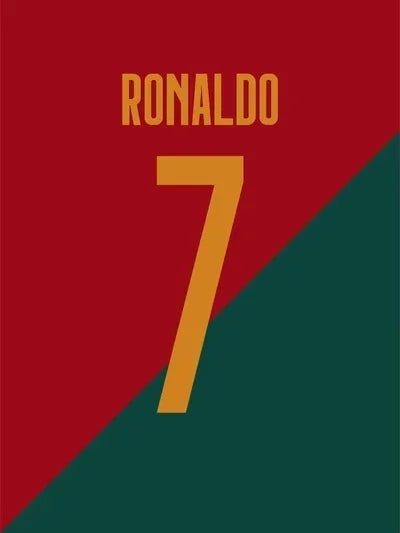 The Pitch Legends Collection: Premium Football Jersey Canvas Art