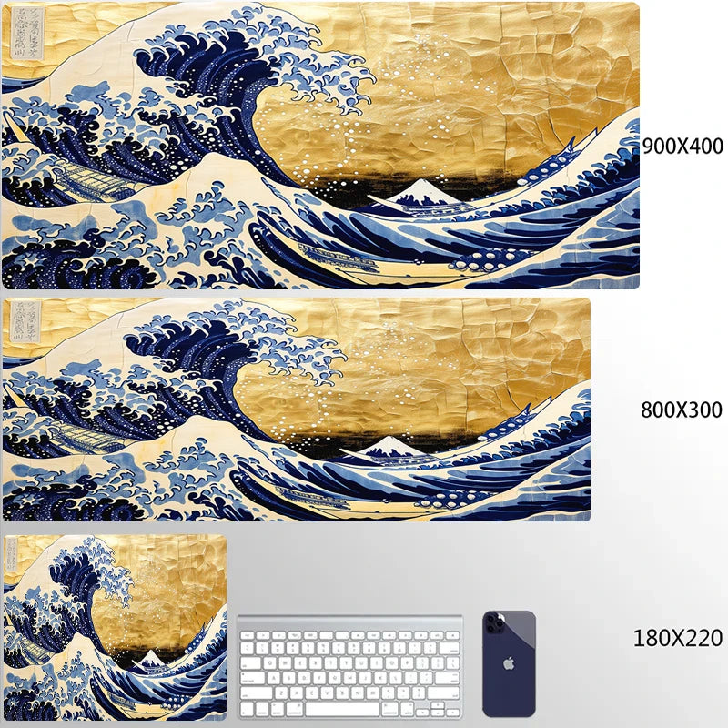 Great Wave Art XXL Gaming Mouse Pad