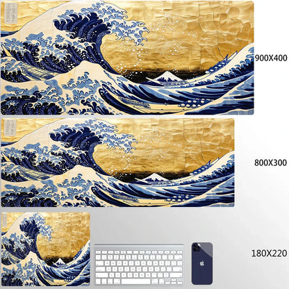 Great Wave Art XXL Gaming Mouse Pad